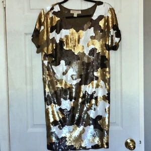 Michael Kors army sequence dress
